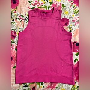 Lululemon swiftly muscle tank SONIC PINK 6